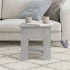 Mesa de centro madera de ingeniería gris hormigón 40x40x42