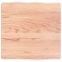 Tablero mesa madera tratada borde natural marrón 40x40x(2-6)