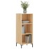 Aparador de madera de ingeniería roble Sonoma 34,5x32,5x90