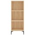 Aparador de madera de ingeniería roble Sonoma 34,5x32,5x90