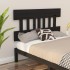 Cabecero de cama madera maciza de pino negro 183,5x3x81
