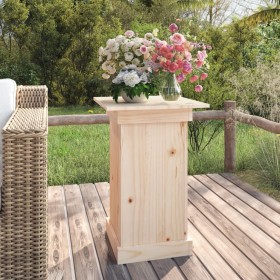 Soporte para plantas madera maciza de pino 40x40x60