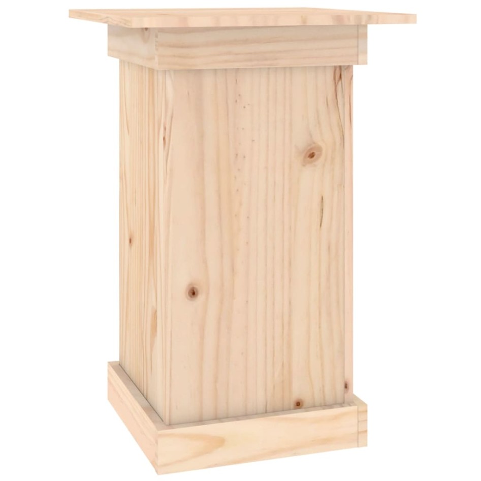 Soporte para plantas madera maciza de pino 40x40x60