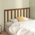 Cabecero de cama madera maciza de pino marrón miel 146x4x100