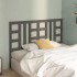 Cabecero de cama madera maciza de pino gris 126x4x100