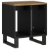 Mesa auxiliar madera maciza mango y tecnológica 40x31x46