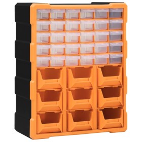 Organizador multicajones con 39 cajones 38x16x47