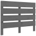 Cabecero de cama madera maciza de pino gris 100x3x80