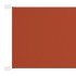 Toldo vertical terracota tela oxford 140x600