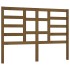 Cabecero de cama madera maciza de pino marrón miel 146x4x104