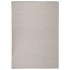 Alfombra de exterior de tejido plano gris taupe 140x200