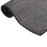 Alfombra de exterior de tejido plano gris 140x200