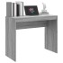 Escritorio de madera contrachapada gris Sonoma 90x40x72