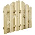 Puerta de jardín madera de pino impregnada 100x75