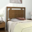 Cabecero de cama madera maciza pino marrón miel 95,5x4x100 cm