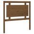 Cabecero de cama madera maciza pino marrón miel 95,5x4x100