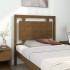 Cabecero de cama madera maciza pino marrón miel 95,5x4x100