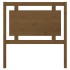 Cabecero de cama madera maciza pino marrón miel 95,5x4x100