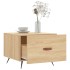Mesa de centro madera de ingeniería roble Sonoma 50x50x40