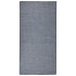 Alfombra de exterior de tejido plano azul 100x200