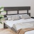 Cabecero de cama madera maciza de pino gris 164x3x81