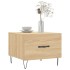 Mesa de centro madera contrachapada roble Sonoma 50x50x40
