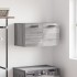 Armario de pared madera de ingeniería gris Sonoma 60x36,5x35