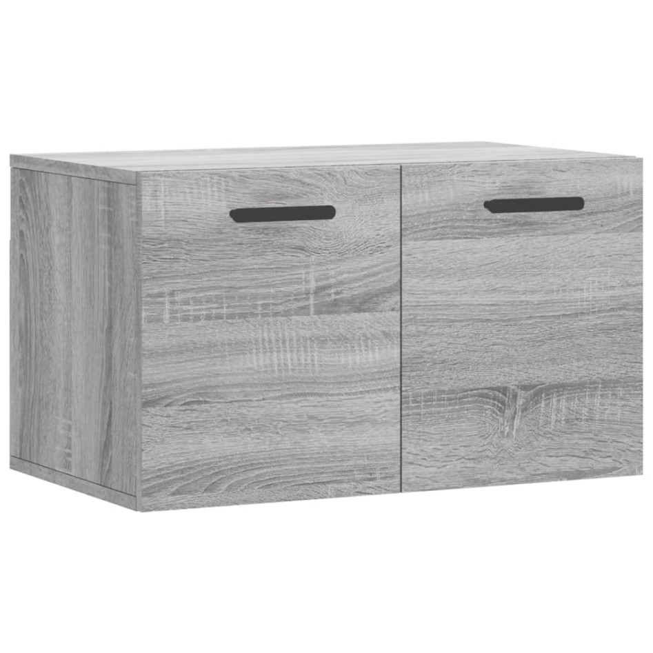 Armario de pared madera de ingeniería gris Sonoma 60x36,5x35
