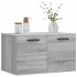 Armario de pared madera de ingeniería gris Sonoma 60x36,5x35