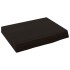 Estante pared madera roble tratada marrón oscuro 40x30x(2-6)