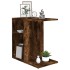 Mesa auxiliar madera contrachapada roble ahumado 50x30x50