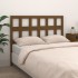 Cabecero de cama madera maciza de pino marrón miel 205x4x100