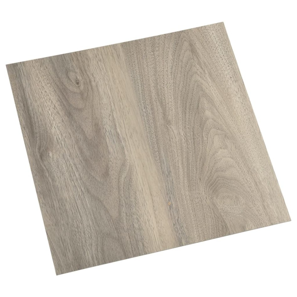 Tarimas de suelo autoadhesivas 20 uds PVC gris taupe 1,86