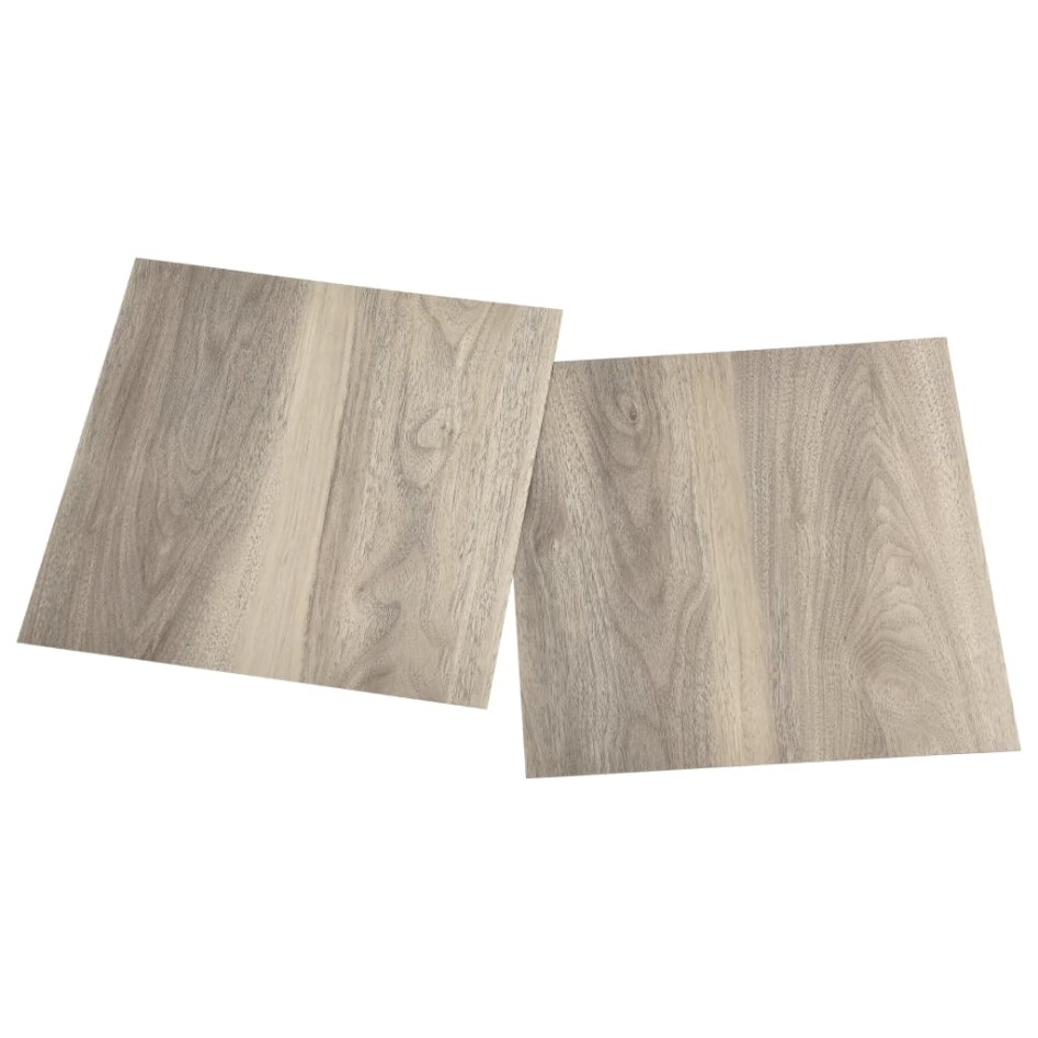 Tarimas de suelo autoadhesivas 20 uds PVC gris taupe 1,86