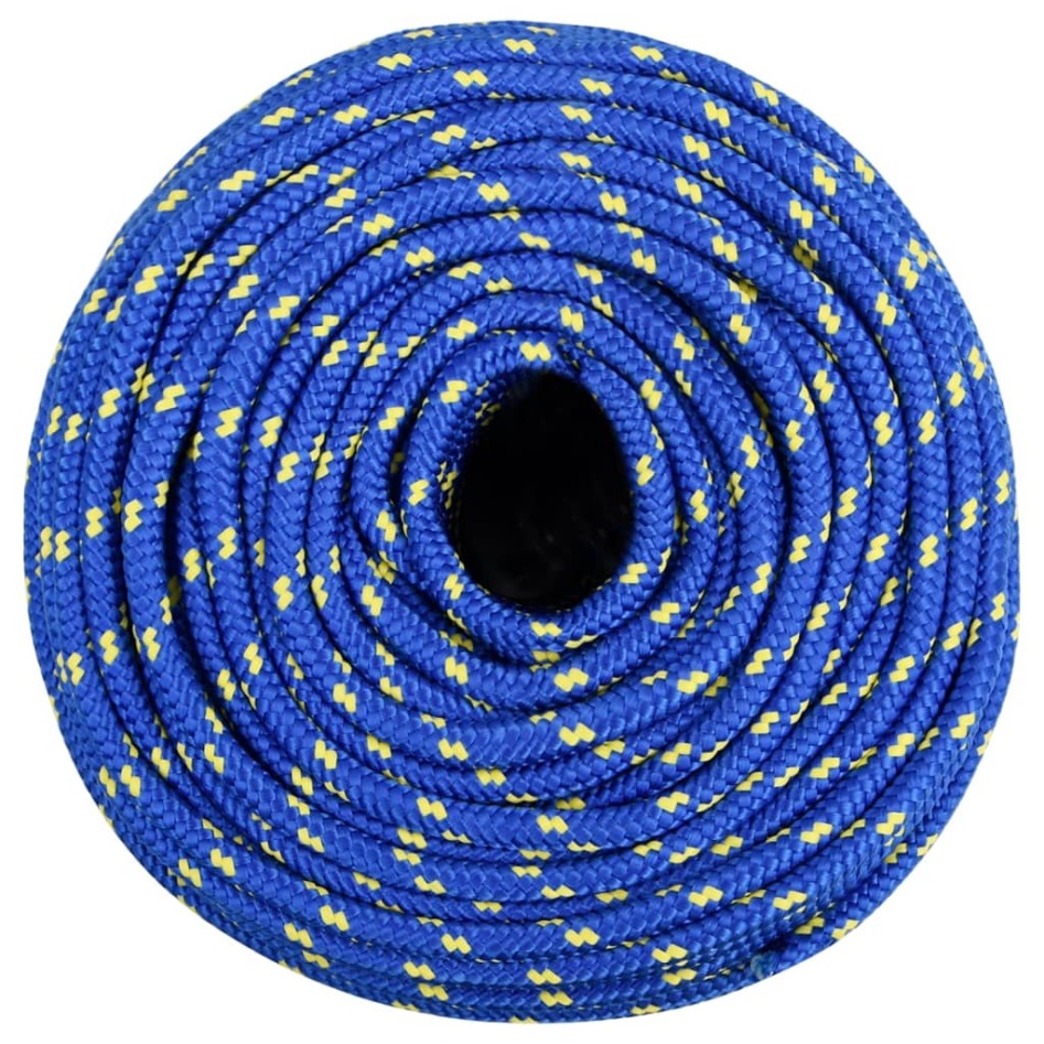Cuerda de barco polipropileno azul 6 mm 250