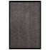 Felpudo de rayas beige 80x120