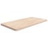 Encimera de baño madera maciza sin tratar 80x40x2,5