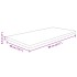 Encimera de baño madera maciza sin tratar 80x40x2,5