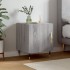 Mesita de noche madera de ingeniería gris Sonoma 40x40x50