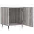Mesita de noche madera de ingeniería gris Sonoma 40x40x50