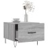 Mesa de centro madera contrachapada gris Sonoma 50x50x40