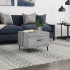 Mesa de centro madera contrachapada gris Sonoma 50x50x40