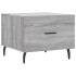 Mesa de centro madera contrachapada gris Sonoma 50x50x40