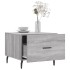 Mesa de centro madera contrachapada gris Sonoma 50x50x40