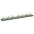 Arriate de gaviones de acero galvanizado 270x30x10
