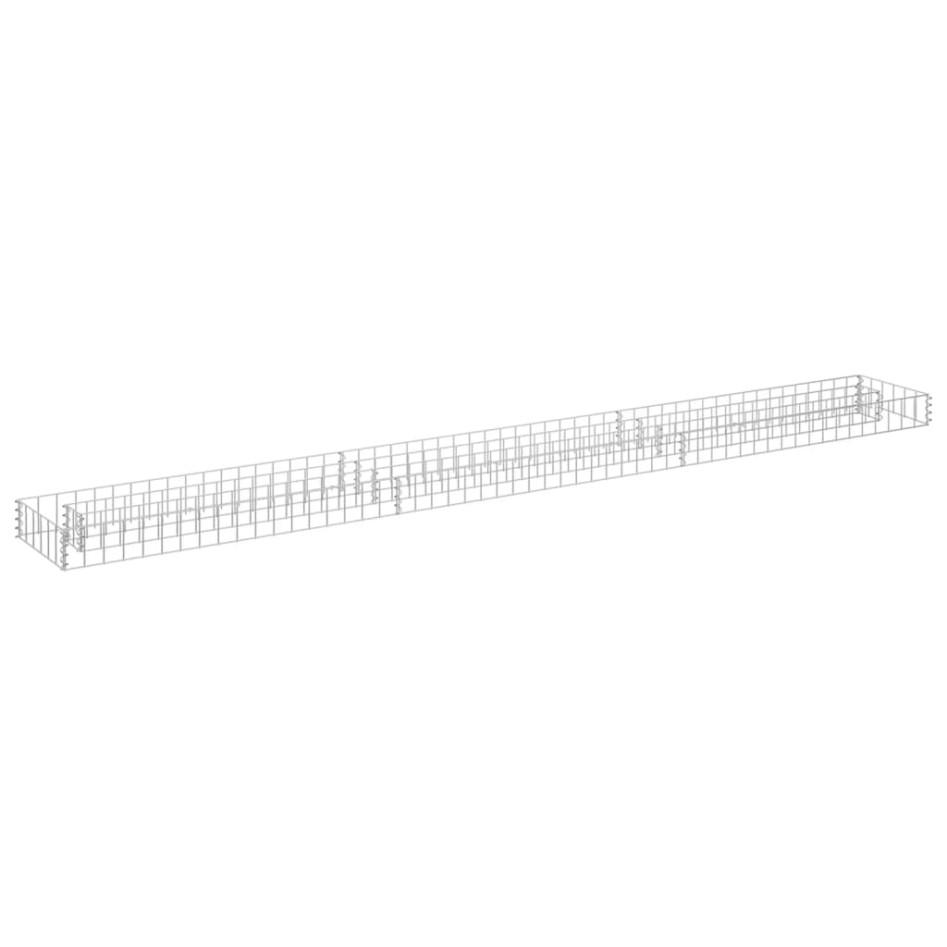 Arriate de gaviones de acero galvanizado 270x30x10