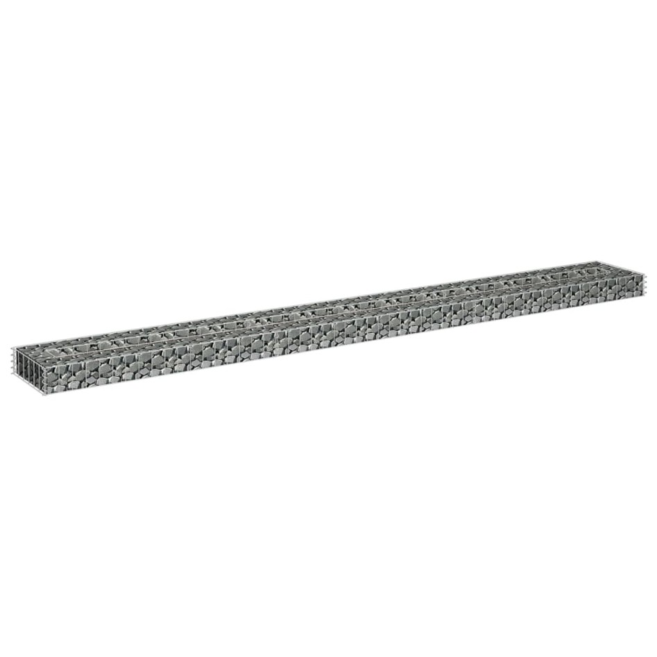 Arriate de gaviones de acero galvanizado 270x30x10
