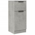 Aparador de madera contrachapada gris hormigón 30x30x70