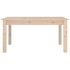 Mesa de centro de madera maciza de pino 80x50x40