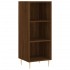 Aparador de madera de ingeniería marrón roble 34,5x32,5x90